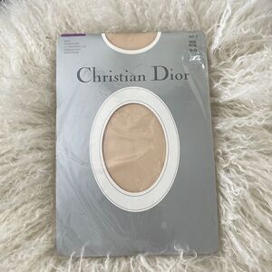 Christian Dior ultra sheer sandal foot rose petal hose